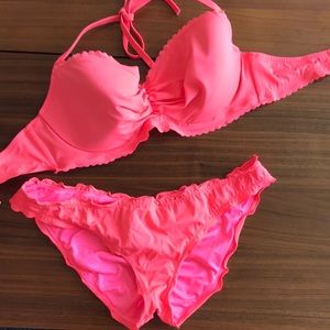 Neon Salmon Victoria's Secret Bikini